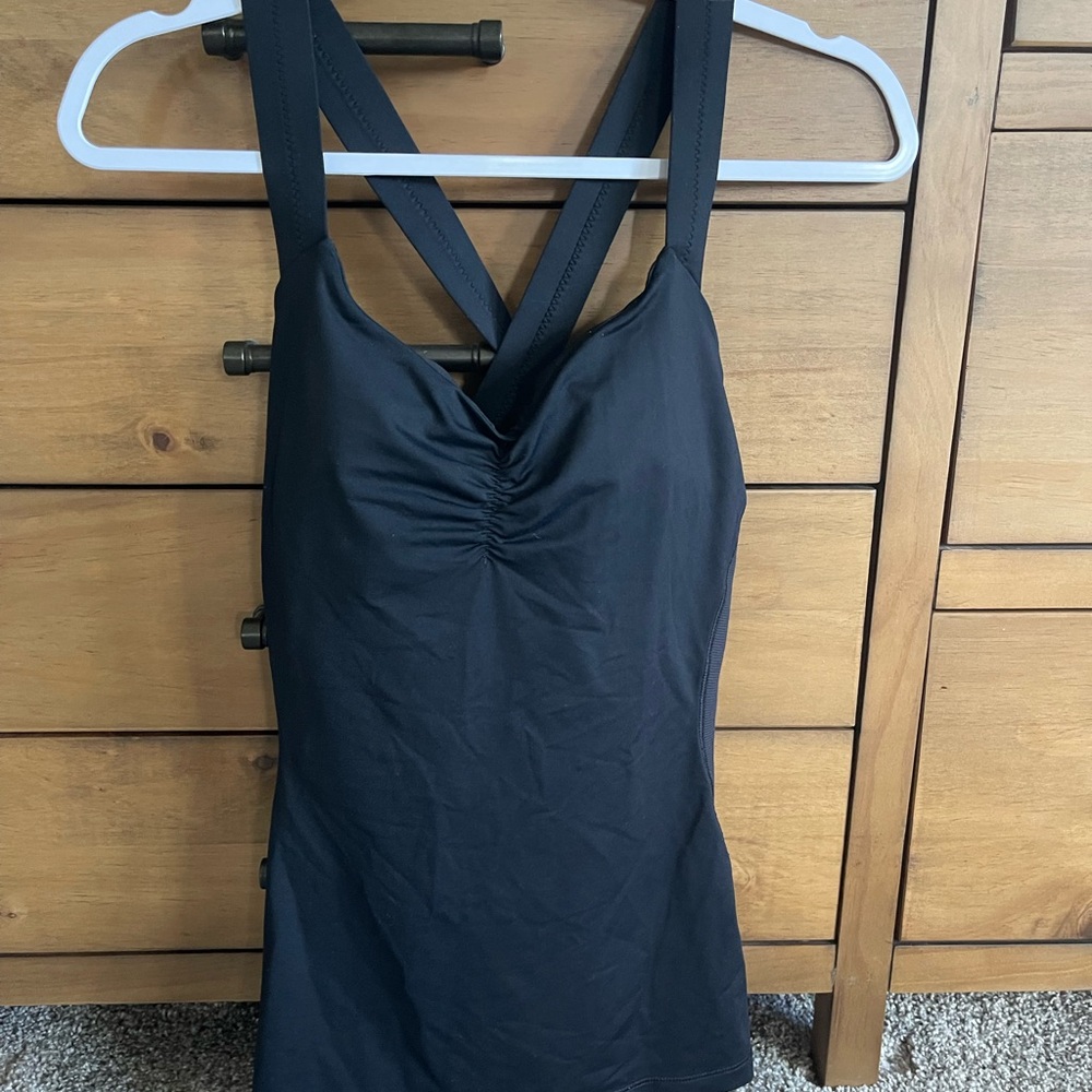 lululemon athletica Black Tank Top